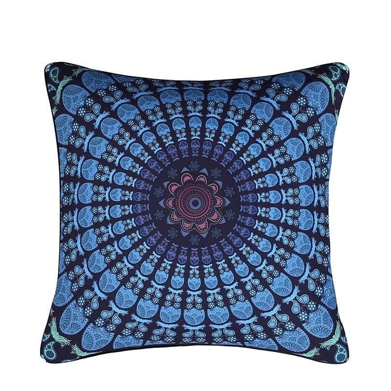 Blue Mandala Bedding Set 4pcs