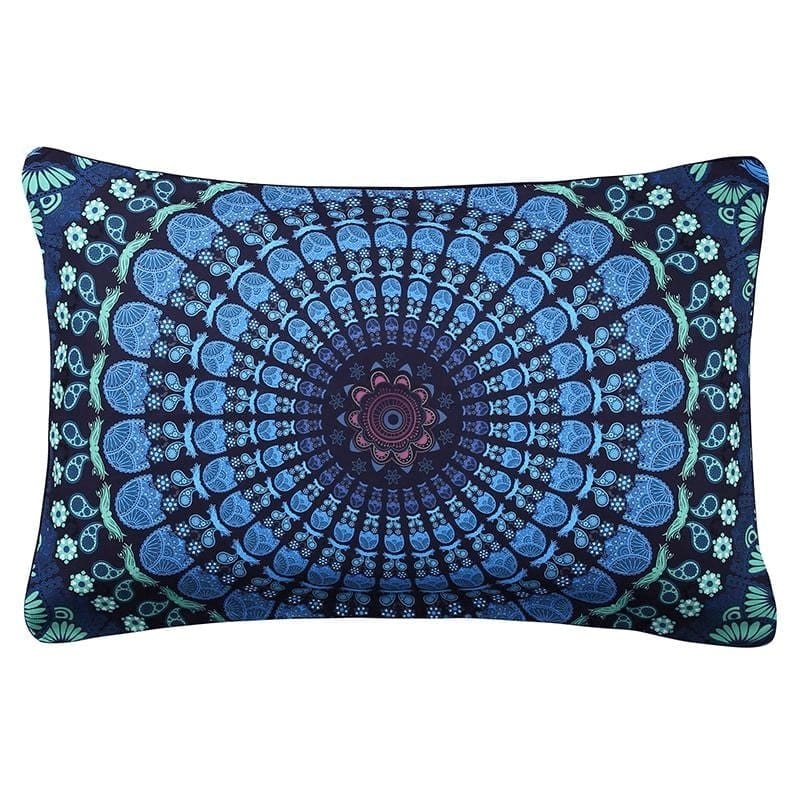 Blue Mandala Bedding Set 4pcs