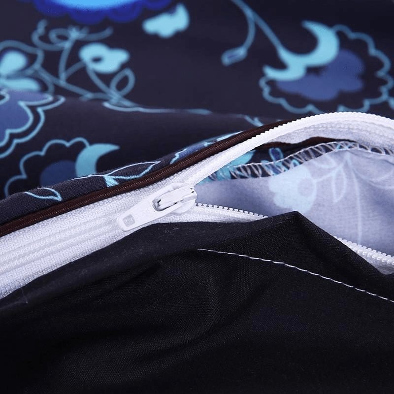 Blue Mandala Bedding Set 4pcs