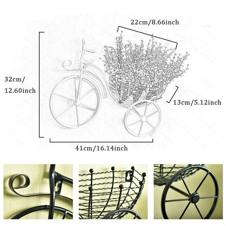 Bicycle Hanging Flower Basket