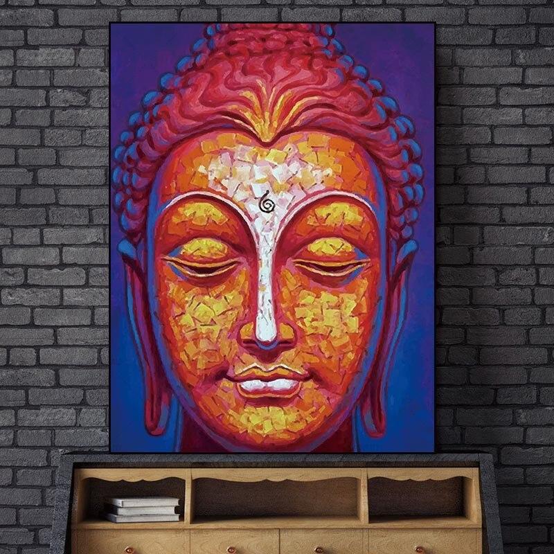 Buddha Face Wall Art
