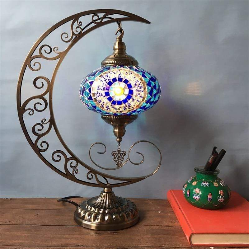 Boho Romantic Moon Table Lamp