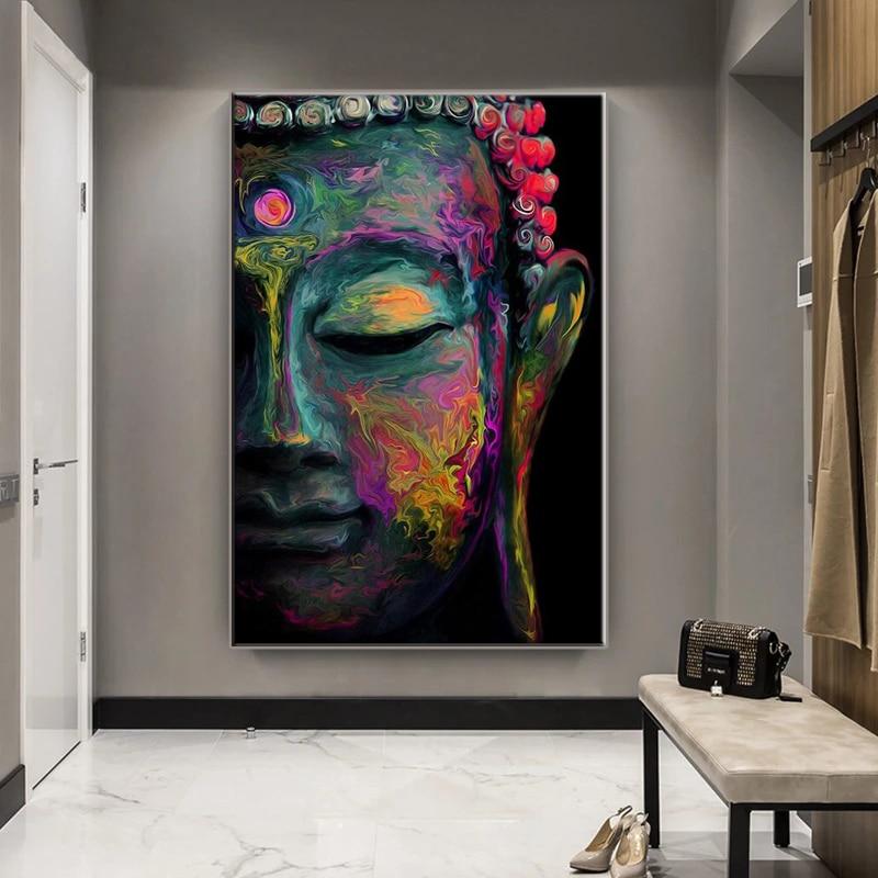 Buddha Face Wall Art