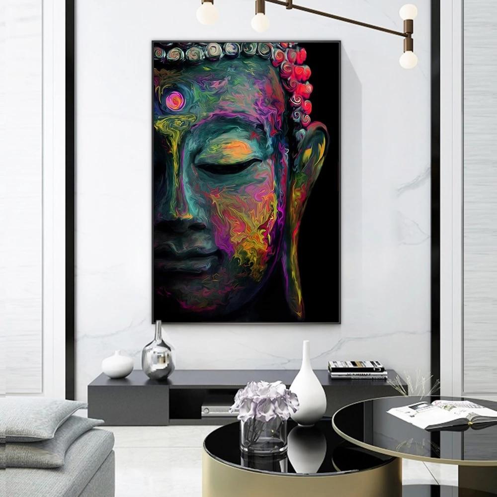 Buddha Face Wall Art