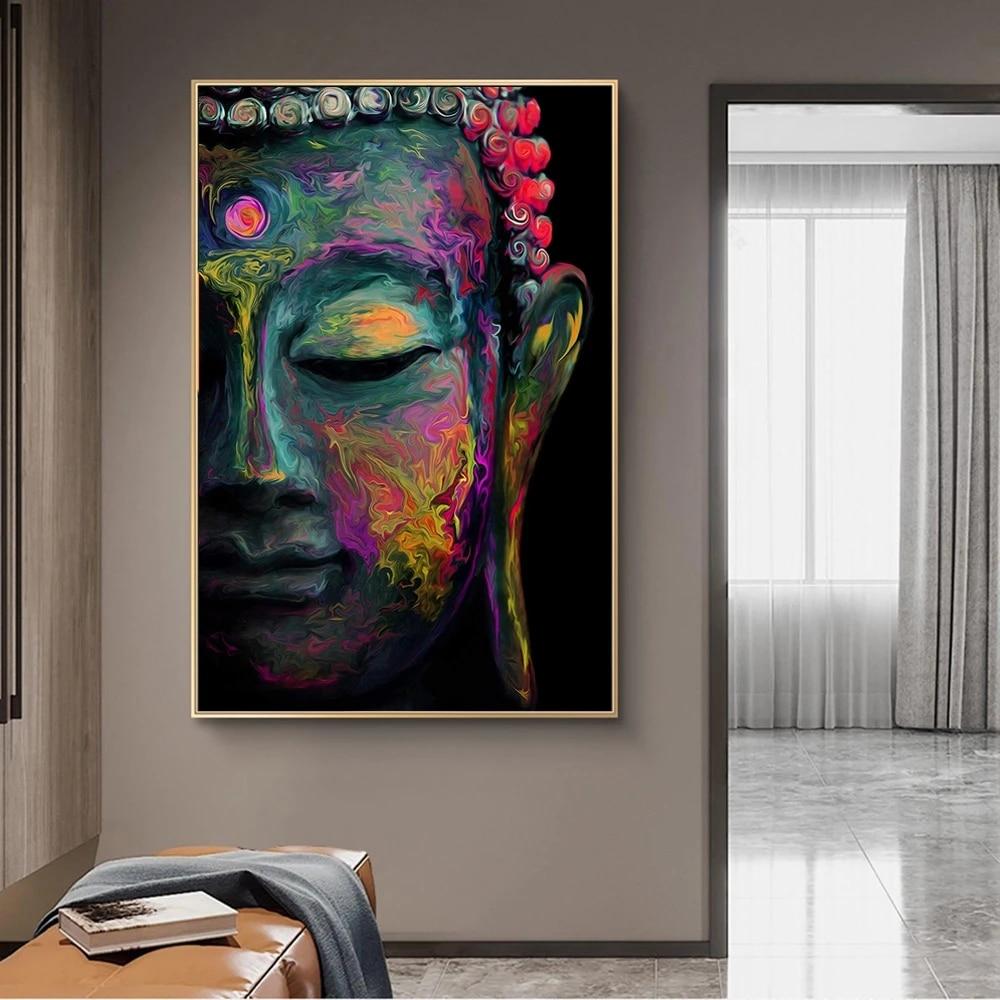 Buddha Face Wall Art