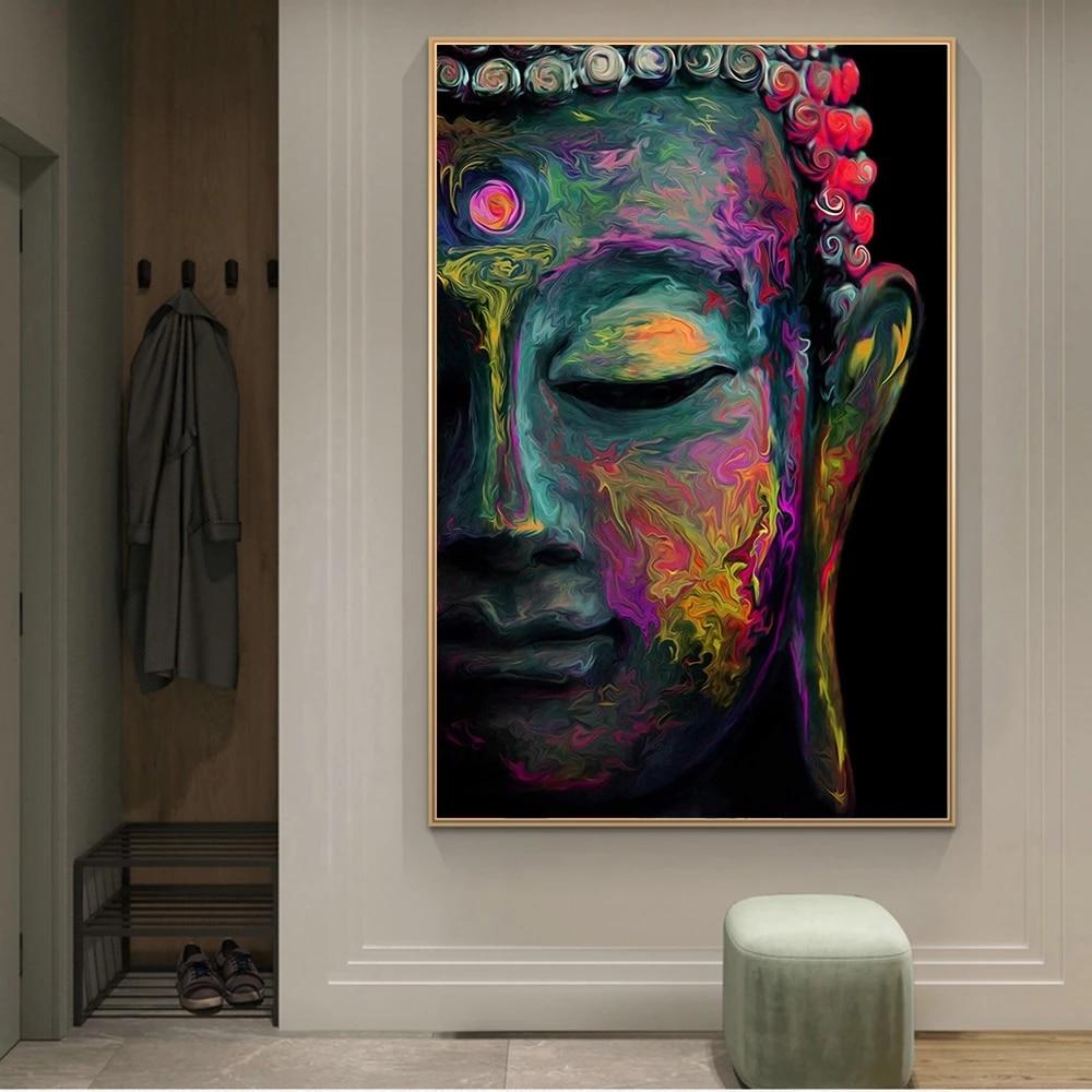 Buddha Face Wall Art