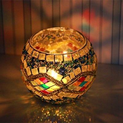 Handmade Mosaic Candle Holders