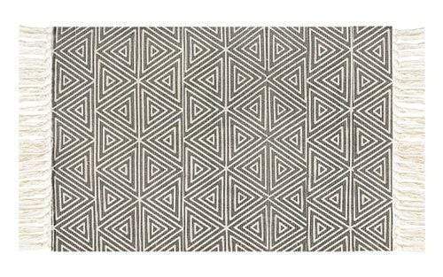 Rustic Carpet with Tassels