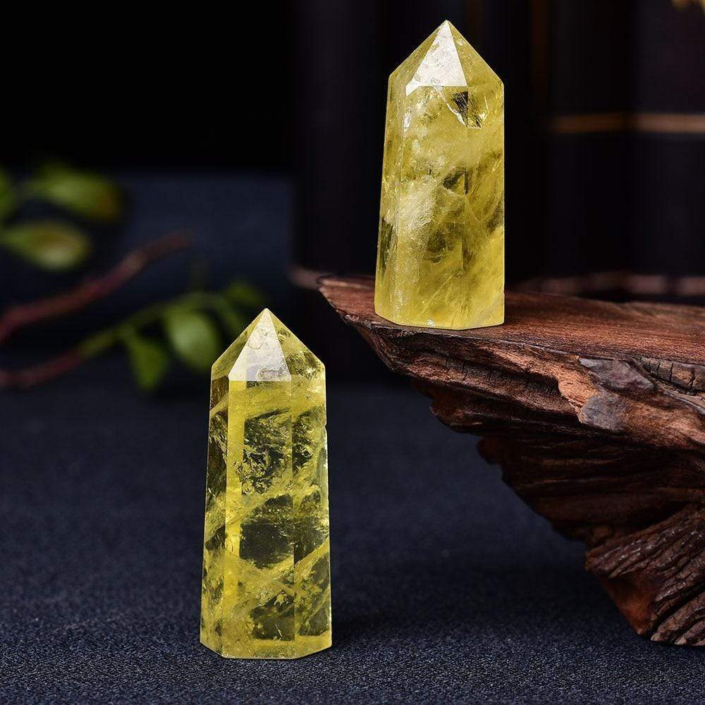 Citrine Crystal Wand 1pc