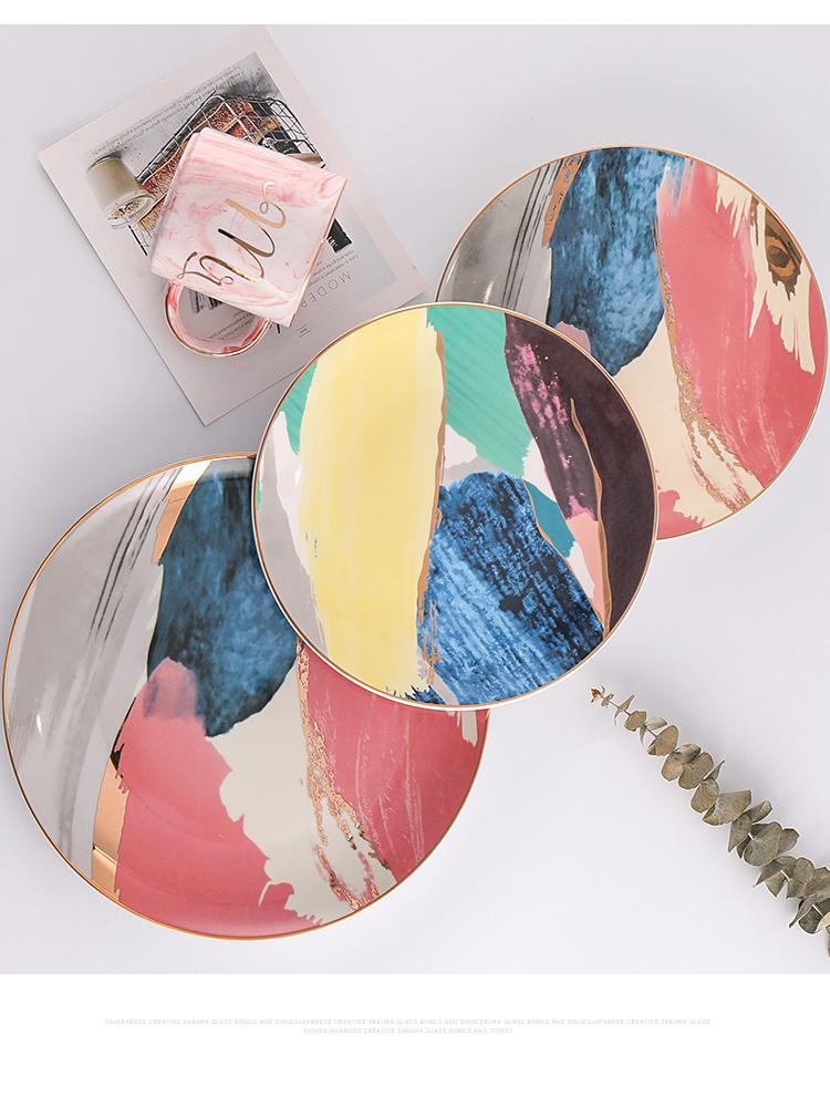 Colored Clouds Plates