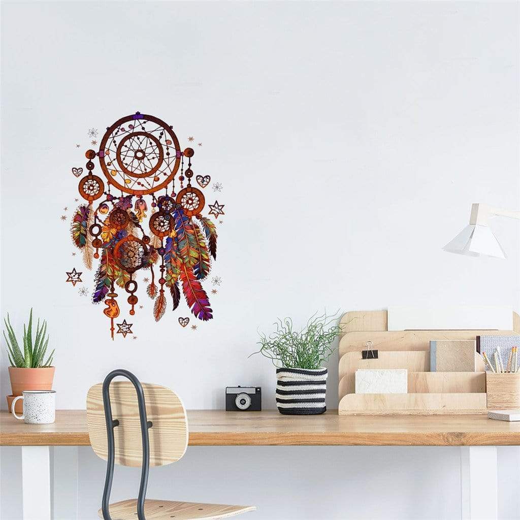Colorful Dreamcatcher Wall Sticker