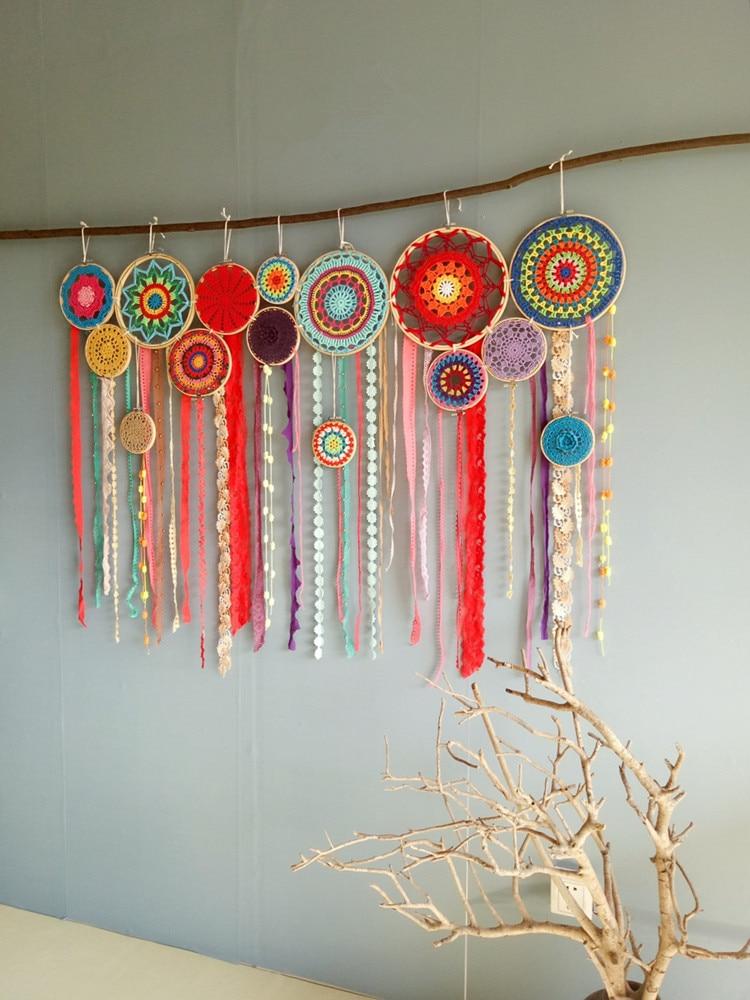 Colorful Lace Dreamcatchers