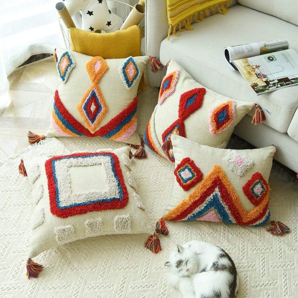 Colorful Moroccan Styled Cushion Covers