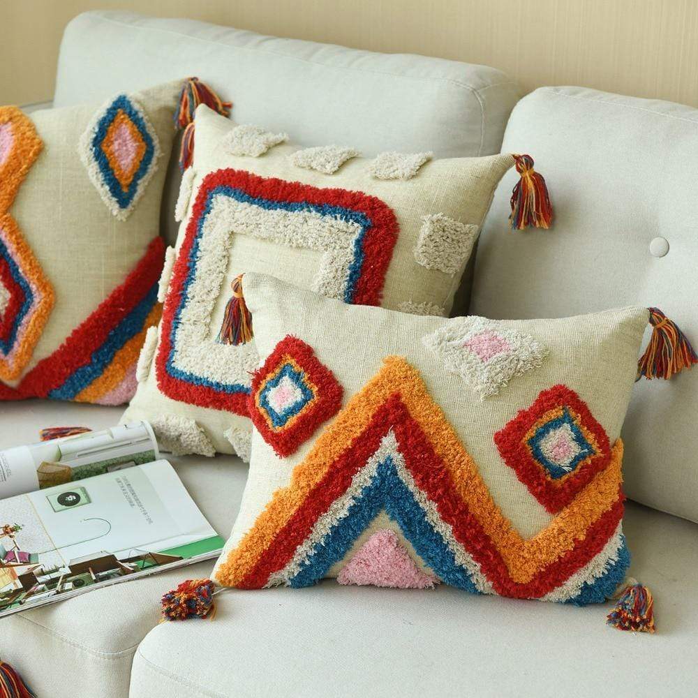 Colorful Moroccan Styled Cushion Covers