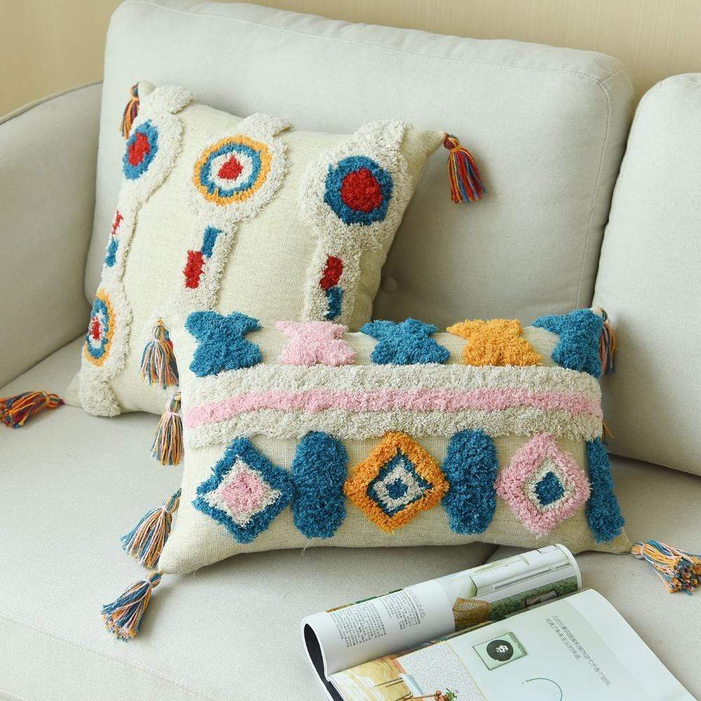 Colorful Moroccan Styled Cushion Covers