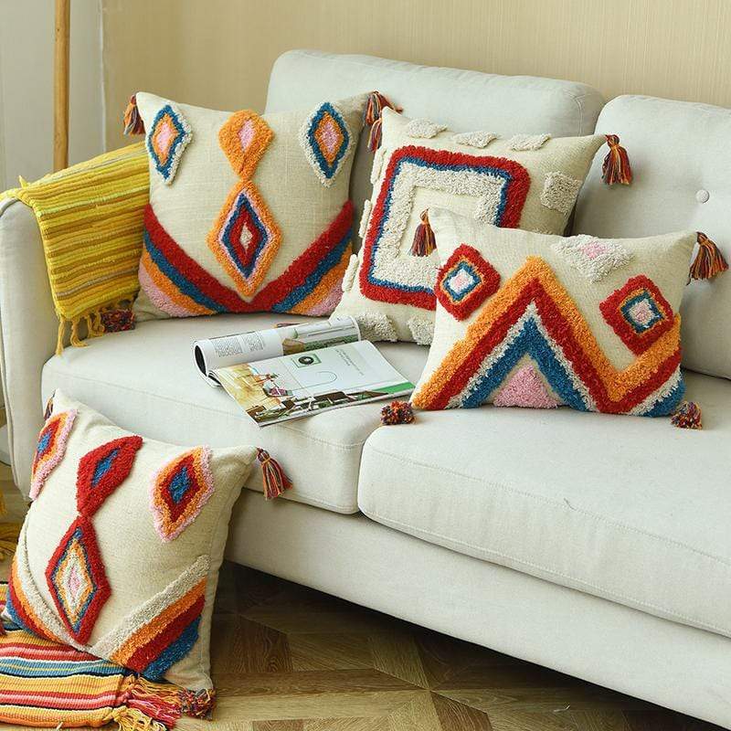 Colorful Moroccan Styled Cushion Covers