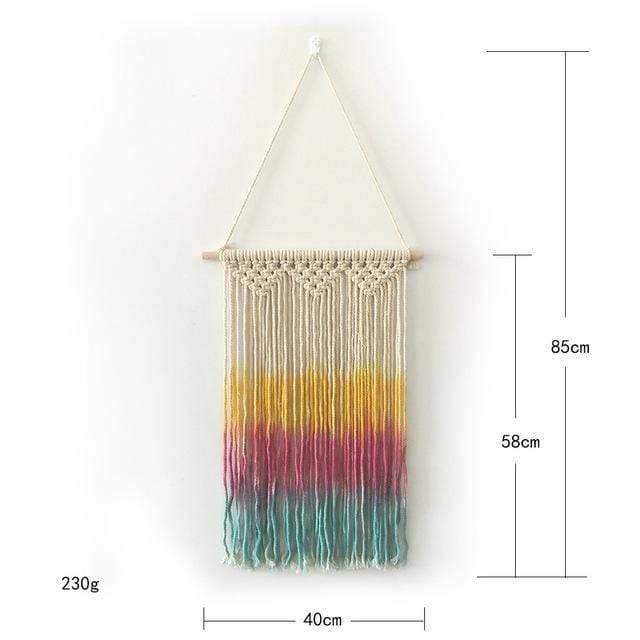 Colorful Wall Hanging Macrame