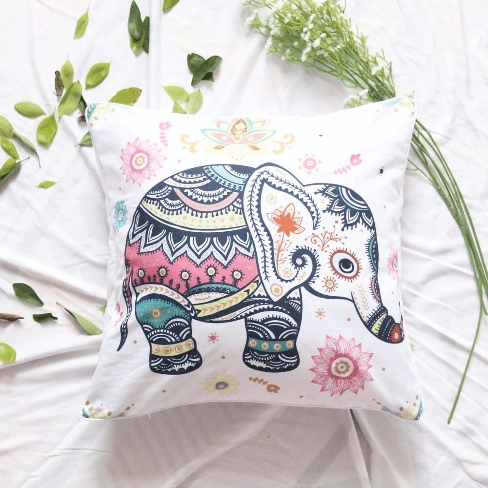 Baby Elephant Cushion Cover