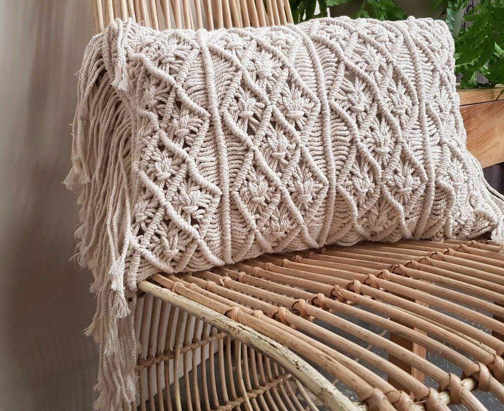 Bea Macrame Cushion Cover