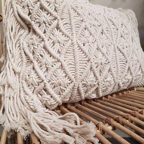 Bea Macrame Cushion Cover