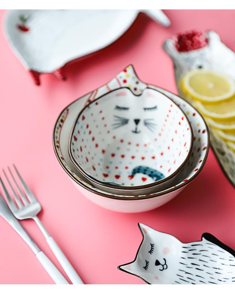 Cute Cartoon Animals Tableware