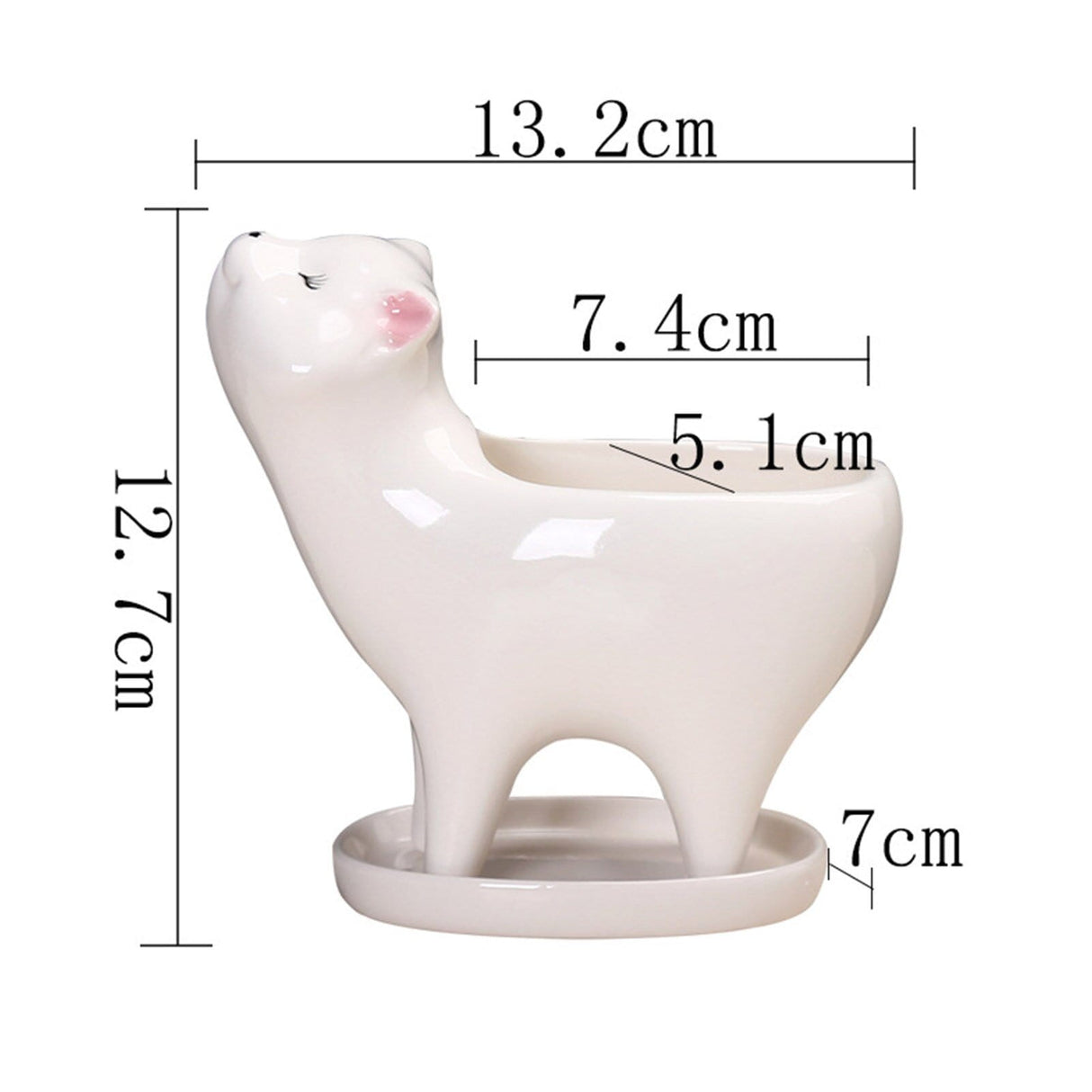 Cute Cat Planter Pot