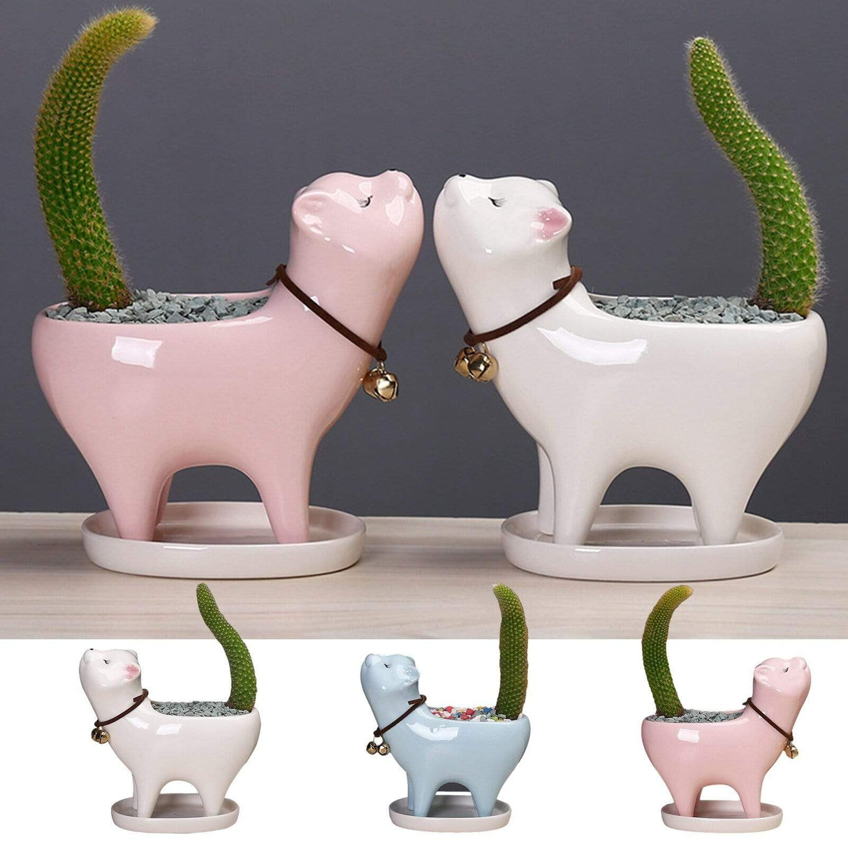 Cute Cat Planter Pot
