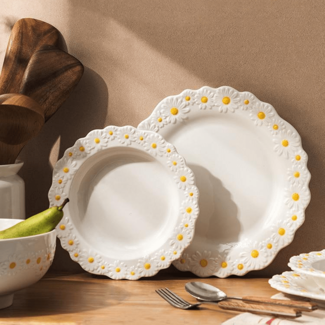Daisies Embossed Kitchenware Collection