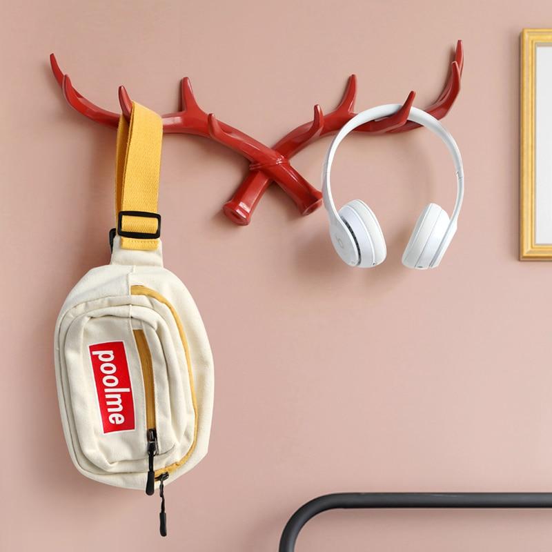 Deer Horns Wall Hanger