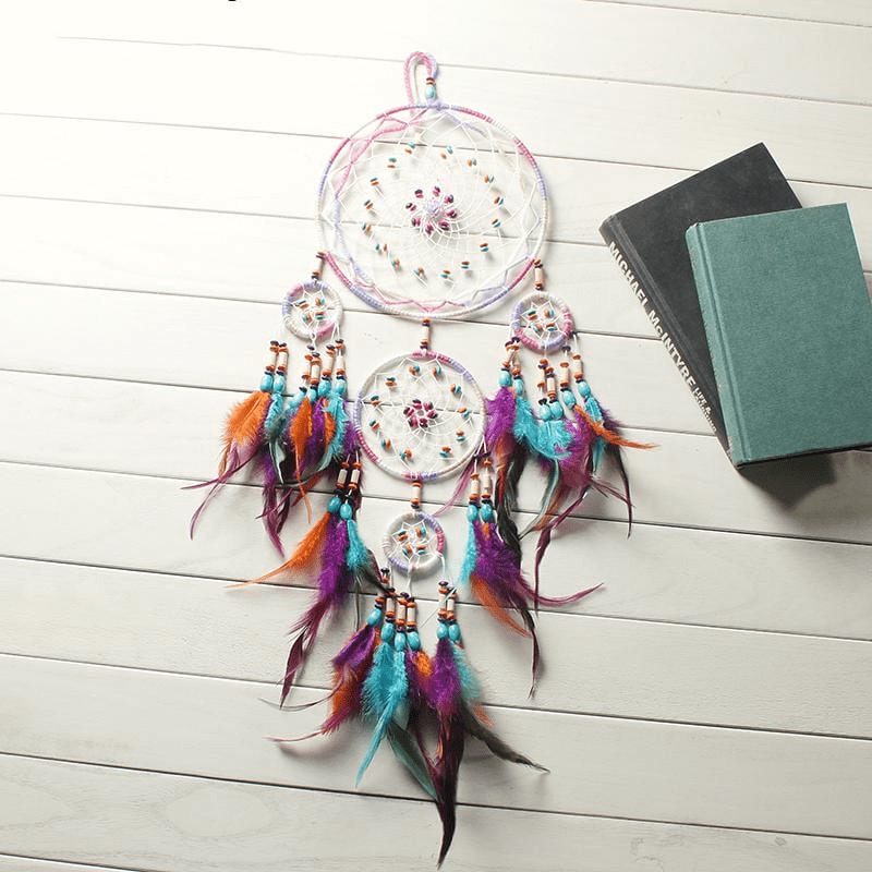 Five Rings Galaxy Dream Catcher