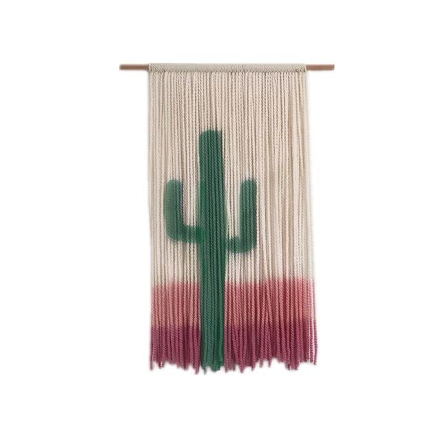 Cactus Wall Hanging Macrame