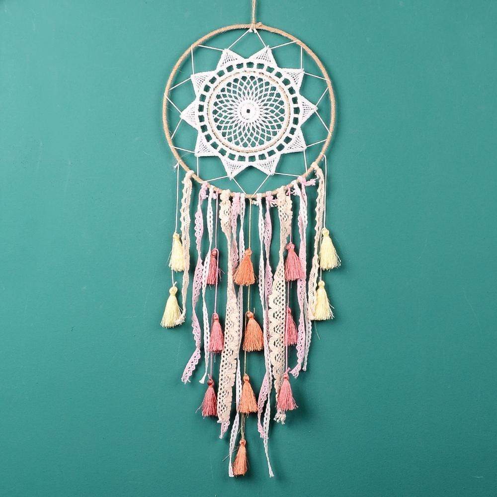 Groovy Dreamcatcher with Tassels (11 Colors)