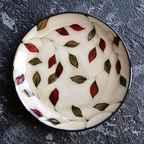 Glazed Hand-Painted Plates