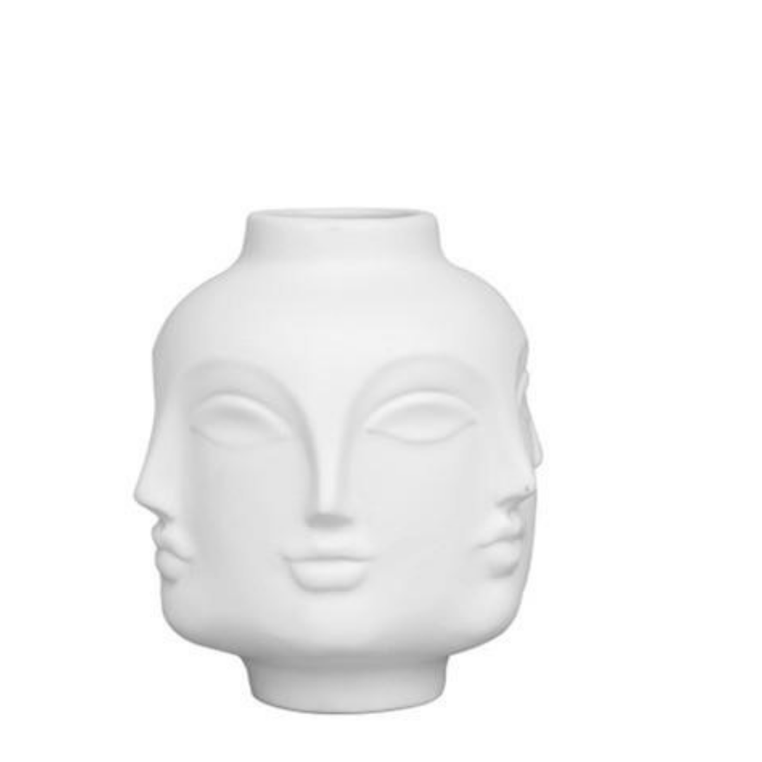 Buddha Head Flower Pots