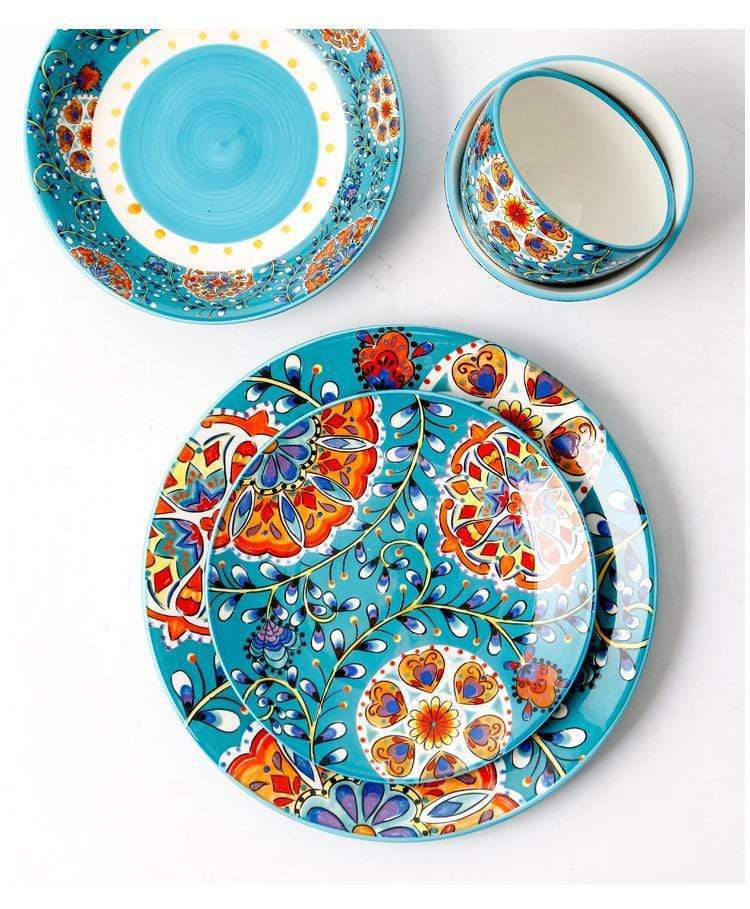 Floral Bohemian Tableware