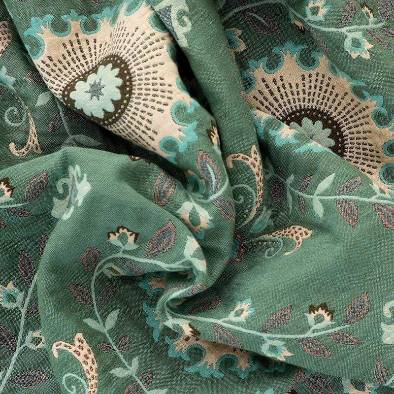 Flow Tree Cotton Throw