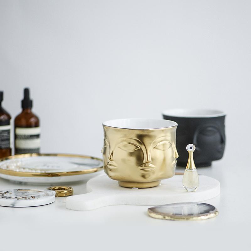 Buddha Head Plant Pot