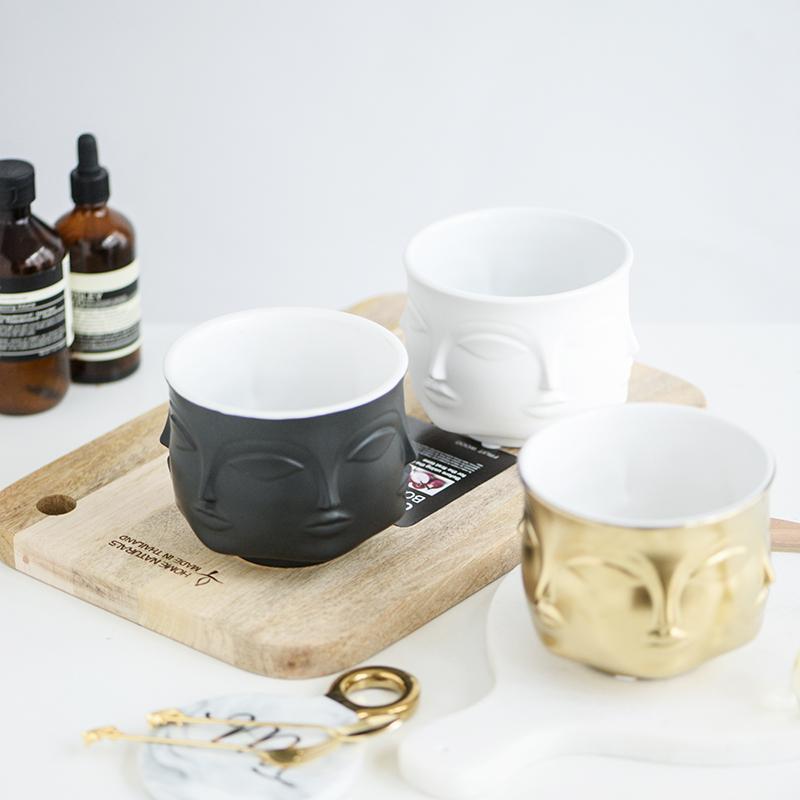 Buddha Head Plant Pot