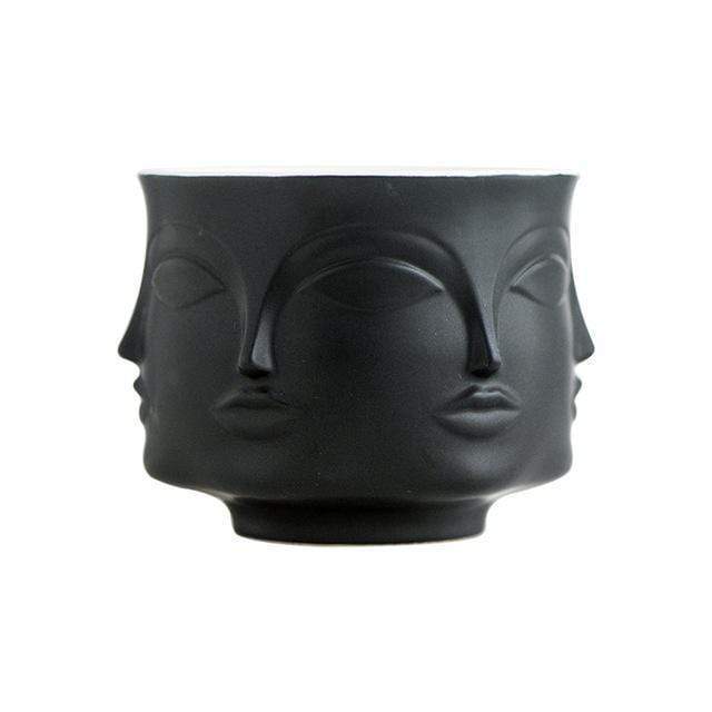 Buddha Head Plant Pot