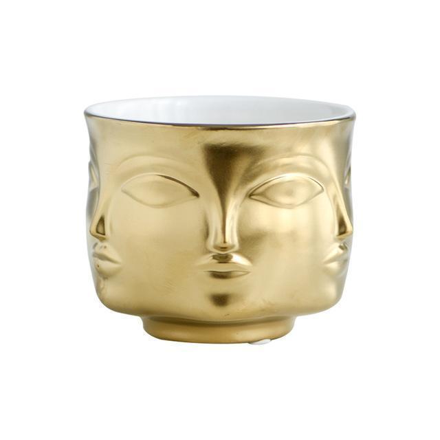 Buddha Head Plant Pot