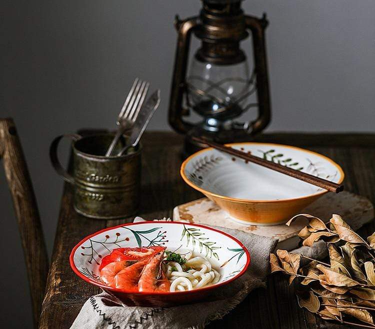 Forest Animals Ceramic Bowls