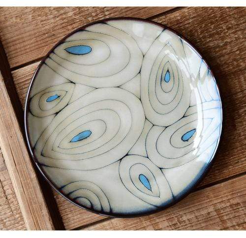Glazed Hand-Painted Plates