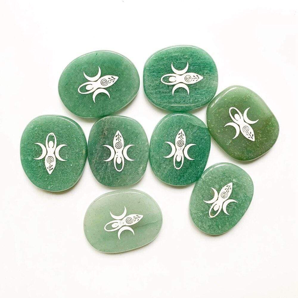 Green Aventurine Goddess Stone