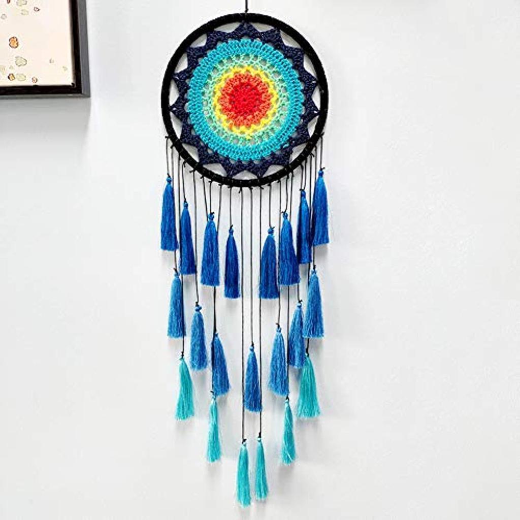 Groovy Dreamcatcher with Tassels (11 Colors)