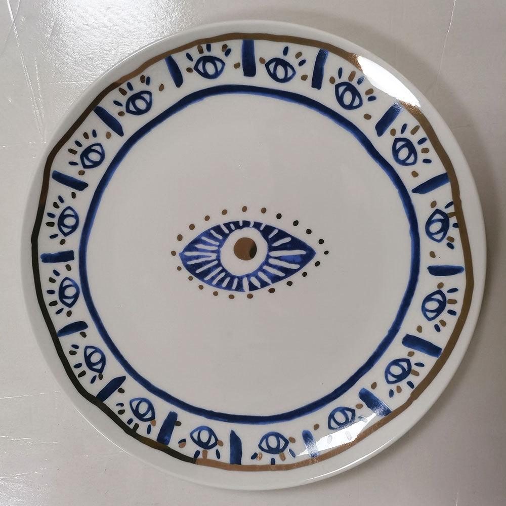 Hamsa Hand Serving Plate
