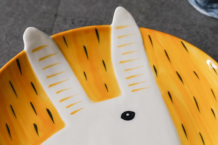 Hand Painted Animal Ceramic Plates