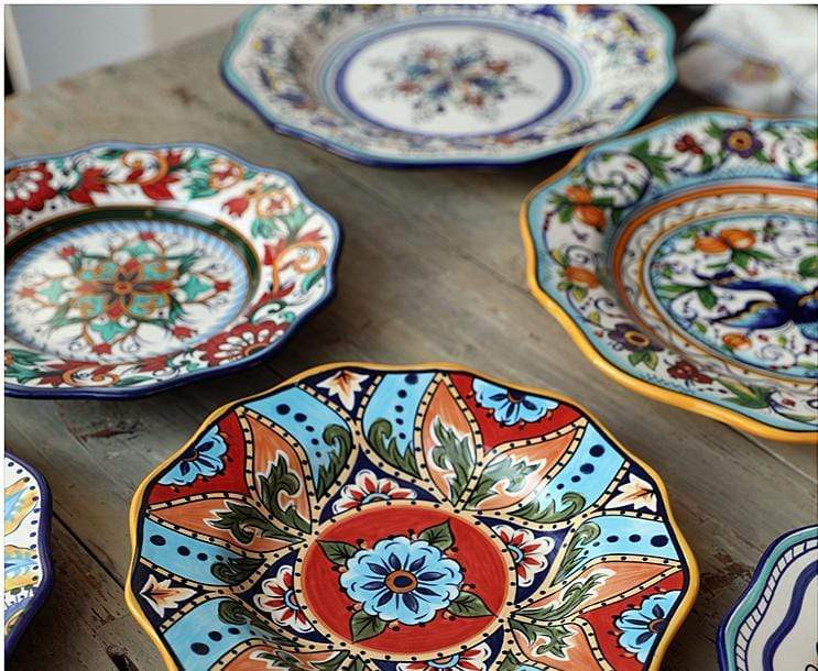 Hand-painted Ceramic Plate