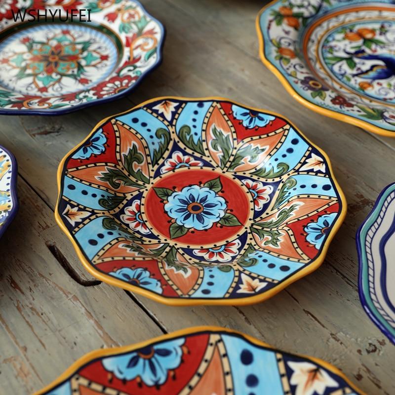 Hand-painted Ceramic Plate