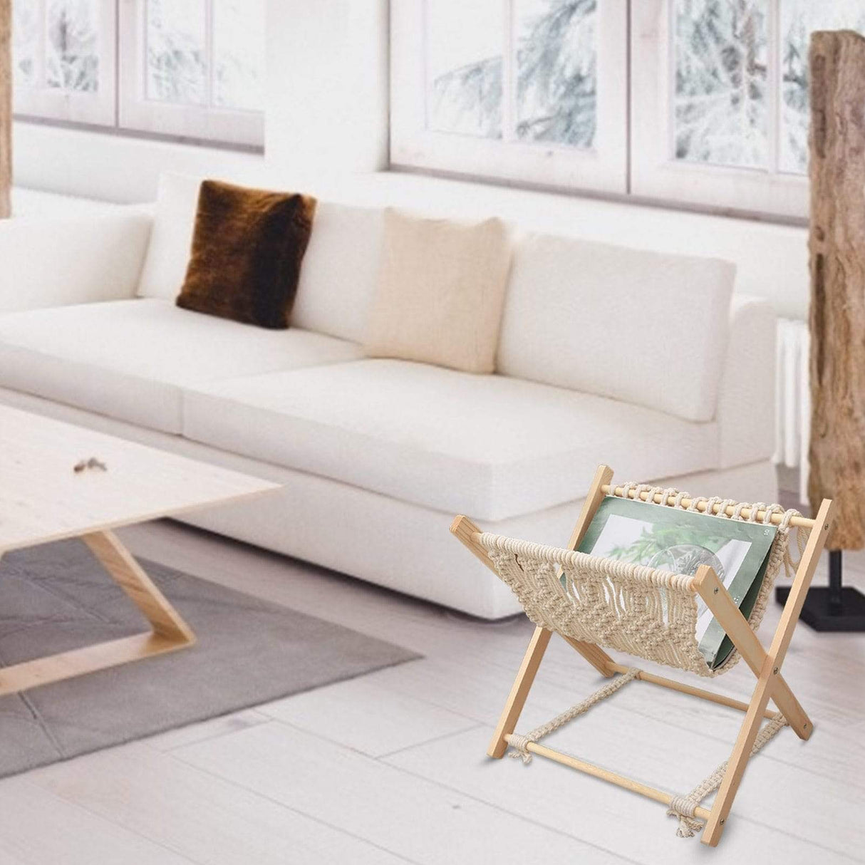 Handmade Bohemian Book Rack