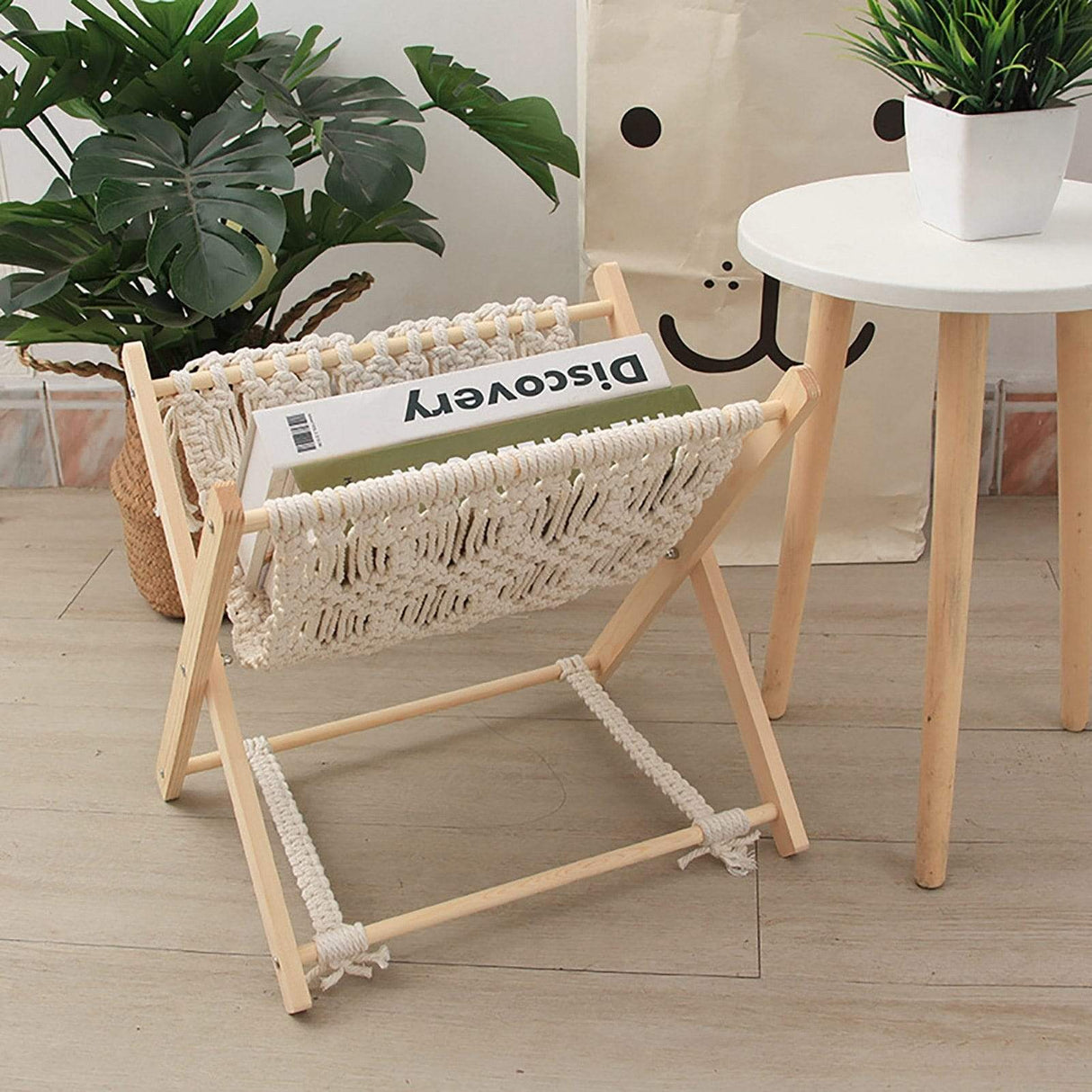 Handmade Bohemian Book Rack